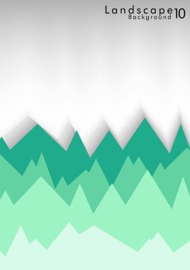 Vektör Soyut Basit Yatay Arka Plan