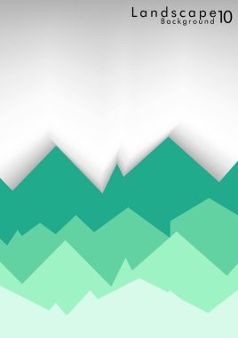 Vektör Soyut Basit Yatay Arka Plan