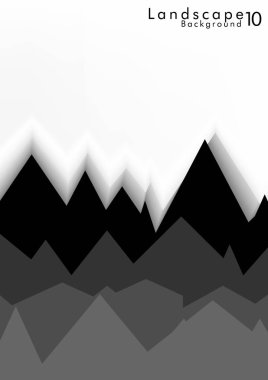 Vektör Soyut Basit Yatay Arka Plan