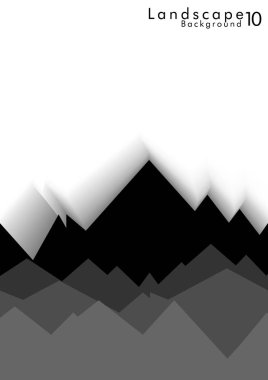 Vektör Soyut Basit Yatay Arka Plan