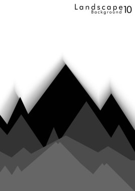 Vektör Soyut Basit Yatay Arka Plan