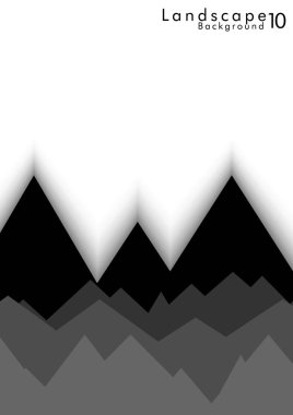 Vektör Soyut Basit Yatay Arka Plan