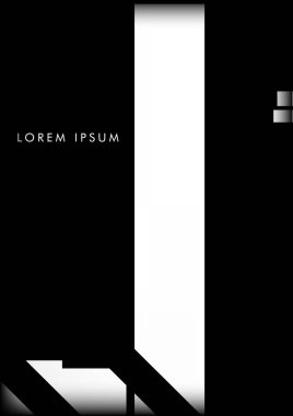 Soyut Hipster Hatları Arkaplanı. Vektör Tasarımı