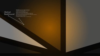 Soyut poligonal vektör arka plan. Geometrik vektör çizim. Yaratıcı tasarım şablonu