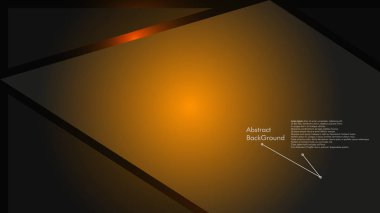 Soyut poligonal vektör arka plan. Geometrik vektör çizim. Yaratıcı tasarım şablonu