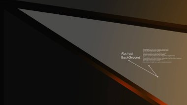 Soyut poligonal vektör arka plan. Geometrik vektör çizim. Yaratıcı tasarım şablonu
