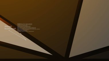 Soyut poligonal vektör arka plan. Geometrik vektör çizim. Yaratıcı tasarım şablonu