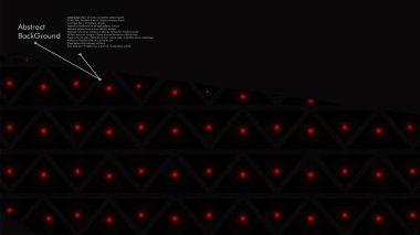 Soyut poligonal vektör arka plan. Geometrik vektör çizim. Yaratıcı tasarım şablonu