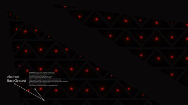 Soyut poligonal vektör arka plan. Geometrik vektör çizim. Yaratıcı tasarım şablonu