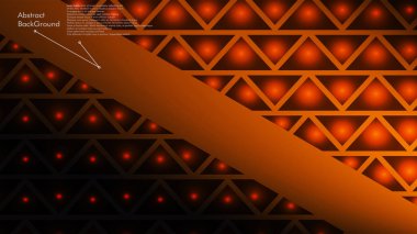 Soyut poligonal vektör arka plan. Geometrik vektör çizim. Yaratıcı tasarım şablonu