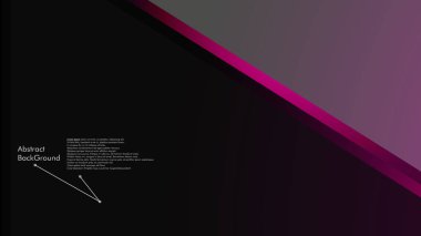 Soyut poligonal vektör arka plan. Geometrik vektör çizim. Yaratıcı tasarım şablonu