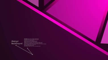 Soyut poligonal vektör arka plan. Geometrik vektör çizim. Yaratıcı tasarım şablonu