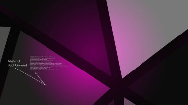 Soyut poligonal vektör arka plan. Geometrik vektör çizim. Yaratıcı tasarım şablonu