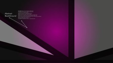 Soyut poligonal vektör arka plan. Geometrik vektör çizim. Yaratıcı tasarım şablonu