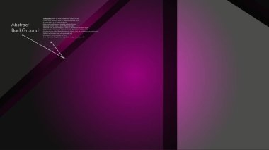 Soyut poligonal vektör arka plan. Geometrik vektör çizim. Yaratıcı tasarım şablonu