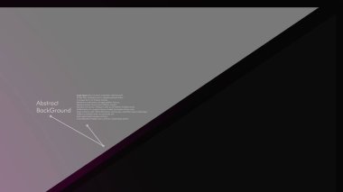 Soyut poligonal vektör arka plan. Geometrik vektör çizim. Yaratıcı tasarım şablonu