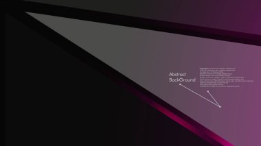 Soyut poligonal vektör arka plan. Geometrik vektör çizim. Yaratıcı tasarım şablonu