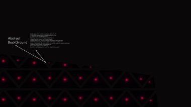 Soyut poligonal vektör arka plan. Geometrik vektör çizim. Yaratıcı tasarım şablonu