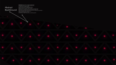 Soyut poligonal vektör arka plan. Geometrik vektör çizim. Yaratıcı tasarım şablonu