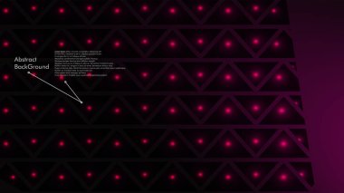 Soyut poligonal vektör arka plan. Geometrik vektör çizim. Yaratıcı tasarım şablonu