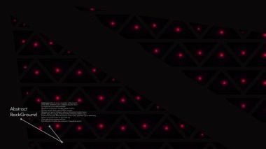 Soyut poligonal vektör arka plan. Geometrik vektör çizim. Yaratıcı tasarım şablonu