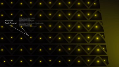 Soyut poligonal vektör arka plan. Geometrik vektör çizim. Yaratıcı tasarım şablonu