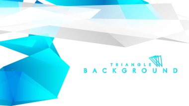 mavi ve gri üçgenlerin soyut vektörü