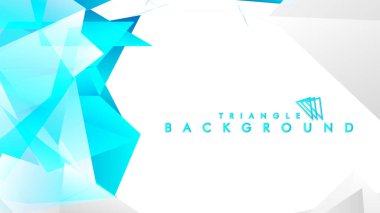 mavi ve gri üçgenlerin soyut vektörü