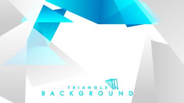 mavi ve gri üçgenlerin soyut vektörü