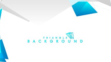 mavi ve gri üçgenlerin soyut vektörü