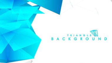 mavi ve gri üçgenlerin soyut vektörü
