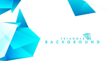 mavi ve gri üçgenlerin soyut vektörü