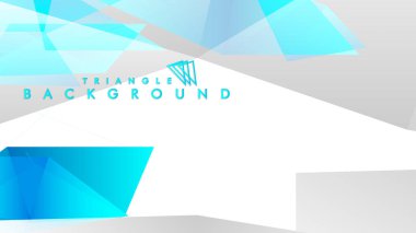 mavi ve gri üçgenlerin soyut vektörü