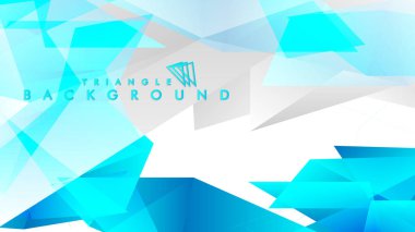 mavi ve gri üçgenlerin soyut vektörü