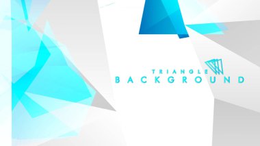 mavi ve gri üçgenlerin soyut vektörü