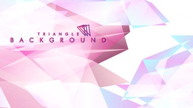 Renkli gradyan ile soyut vektör arkaplanı.