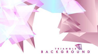 Renkli gradyan ile soyut vektör arkaplanı.