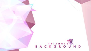 Renkli gradyan ile soyut vektör arkaplanı.