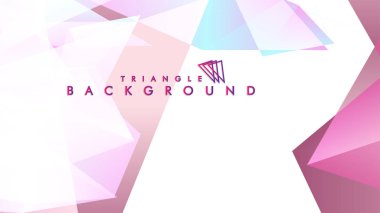 Renkli gradyan ile soyut vektör arkaplanı.