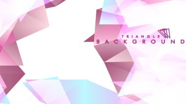 Renkli gradyan ile soyut vektör arkaplanı.