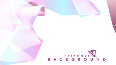 Renkli gradyan ile soyut vektör arkaplanı.