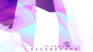 Renkli gradyan ile soyut vektör arkaplanı