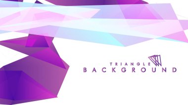 Renkli gradyan ile soyut vektör arkaplanı