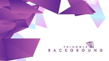 Renkli gradyan ile soyut vektör arkaplanı