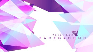 Renkli gradyan ile soyut vektör arkaplanı