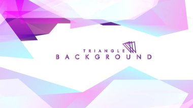 Renkli gradyan ile soyut vektör arkaplanı