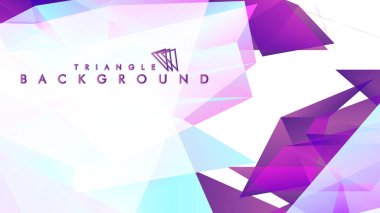 Renkli gradyan ile soyut vektör arkaplanı