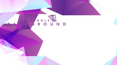 Renkli gradyan ile soyut vektör arkaplanı