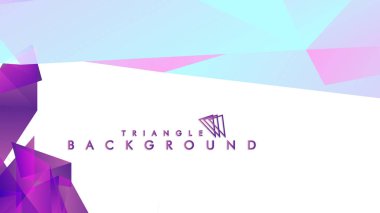 Renkli gradyan ile soyut vektör arkaplanı