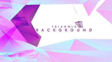 Renkli gradyan ile soyut vektör arkaplanı